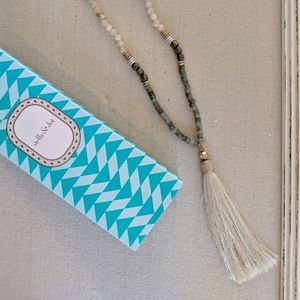 Stella & Dot Antonia Tassel Necklace